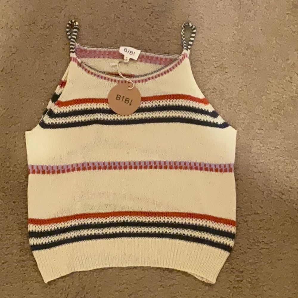Sweater Tank Top